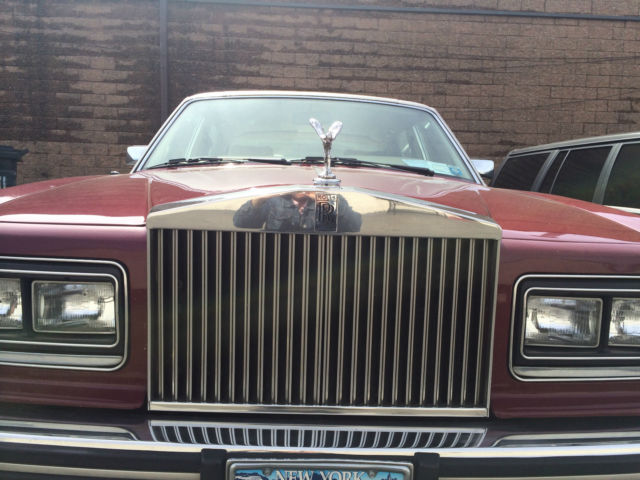 1984 Rolls Royce Silver Spur Sedan 1984 Rolls-Royce Silver Spirit/Spur/Dawn