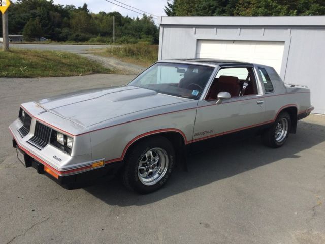 1984 Silver All Power Options AC Lightning Rod Shifter rare Car Collector 1984 Oldsmobile Cutlass