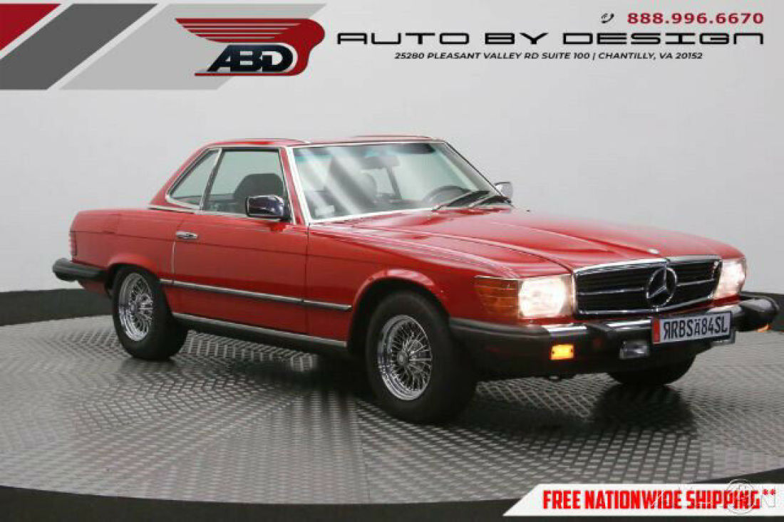 1984 SL Used 3.8L V8 16V Automatic RWD Convertible 1984 Mercedes-Benz 300-Series SL