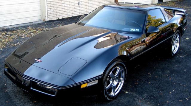 1984 Stunning New Black Diamond Tri-Coat Paint,Tan Leather,43K,5.7L,Auto,AC,Exc. 1984 Chevrolet Corvette Coupe