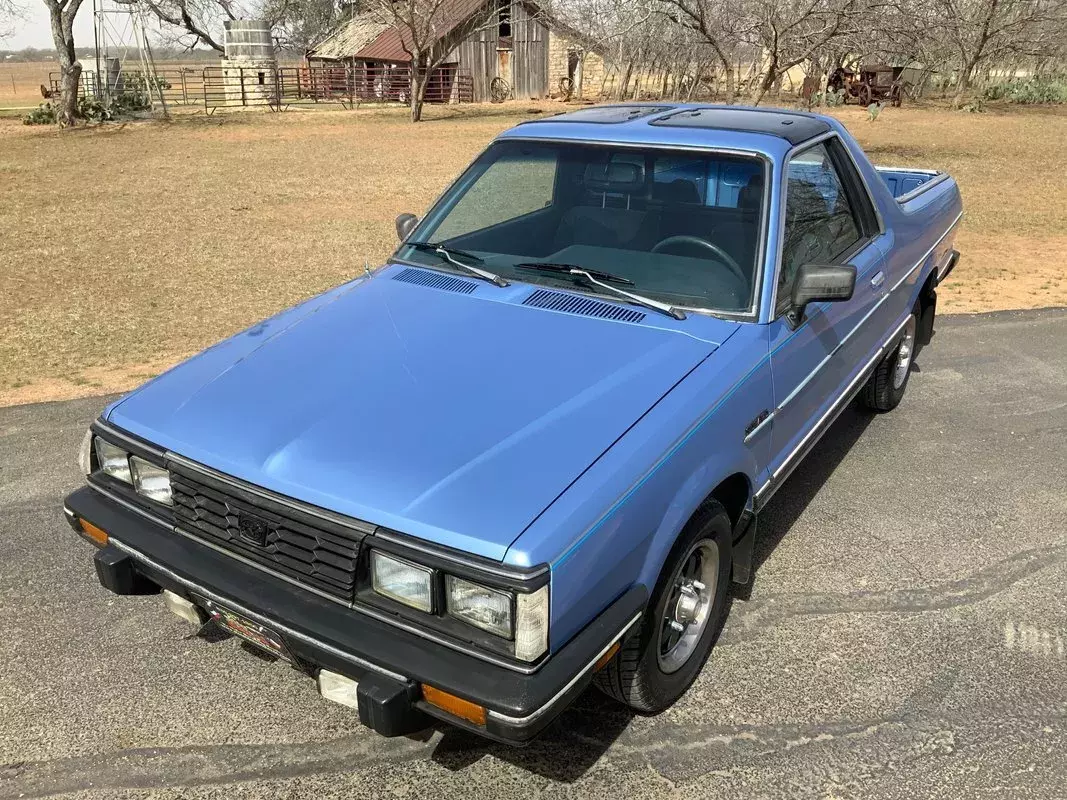 1984 Subaru Brat 214354 Miles Cosmic Blue Pickup Truck 1.8L H4 4-Speed 1984 Subaru Brat