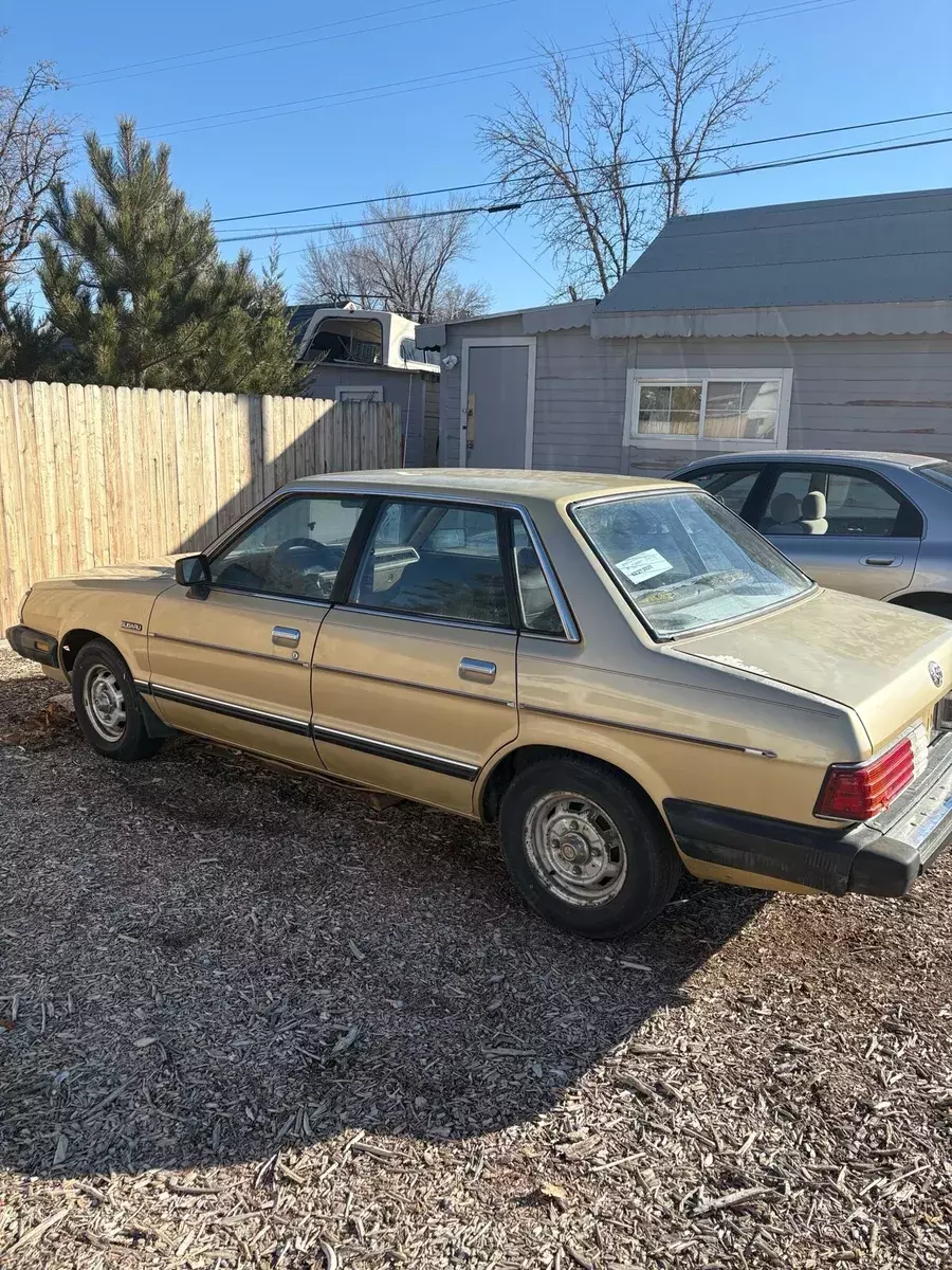 1984 Subaru GL Sedan Brown 1984 Subaru GL