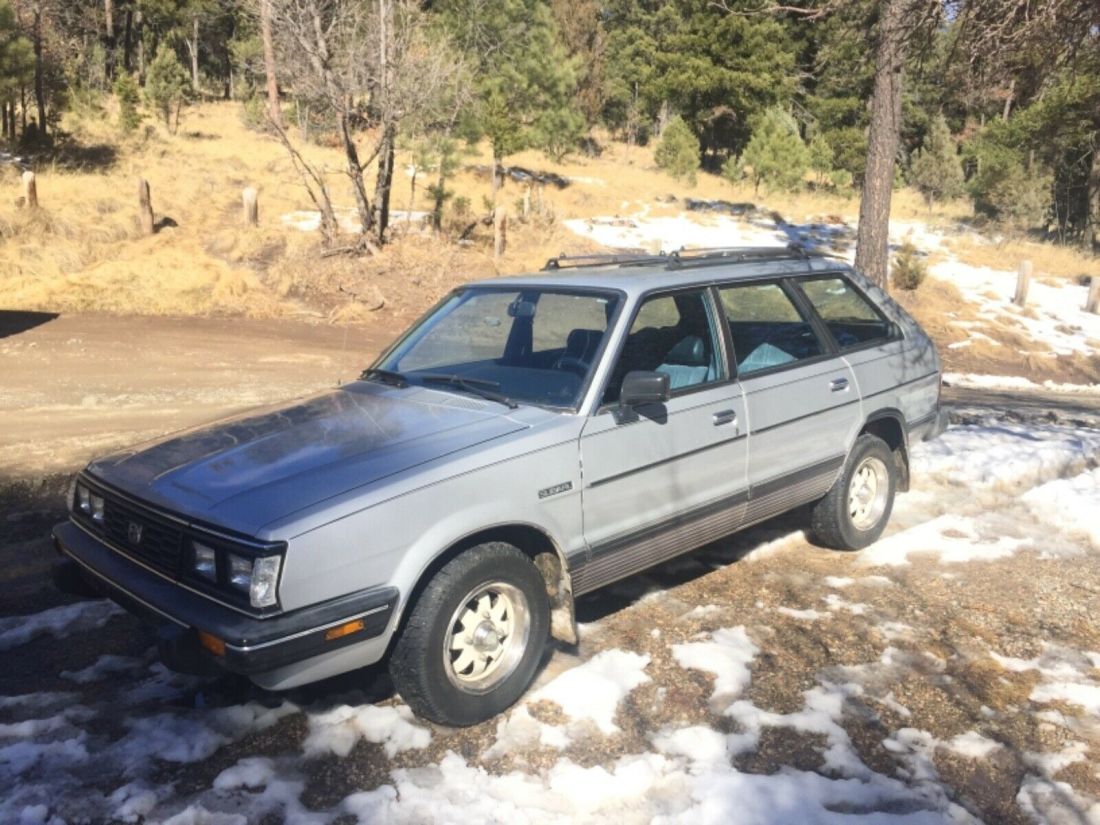 1984 Subaru GL Wagon 4WD / 4 - Speed Manual Color Silver Great Condition 1984 Subaru GL