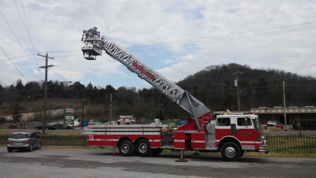 1984 Sutphen TS100 100 foot Aerial Fire Truck; Platform Truck; Ladder Truck 1980 Other Makes Sutphen TS-100
