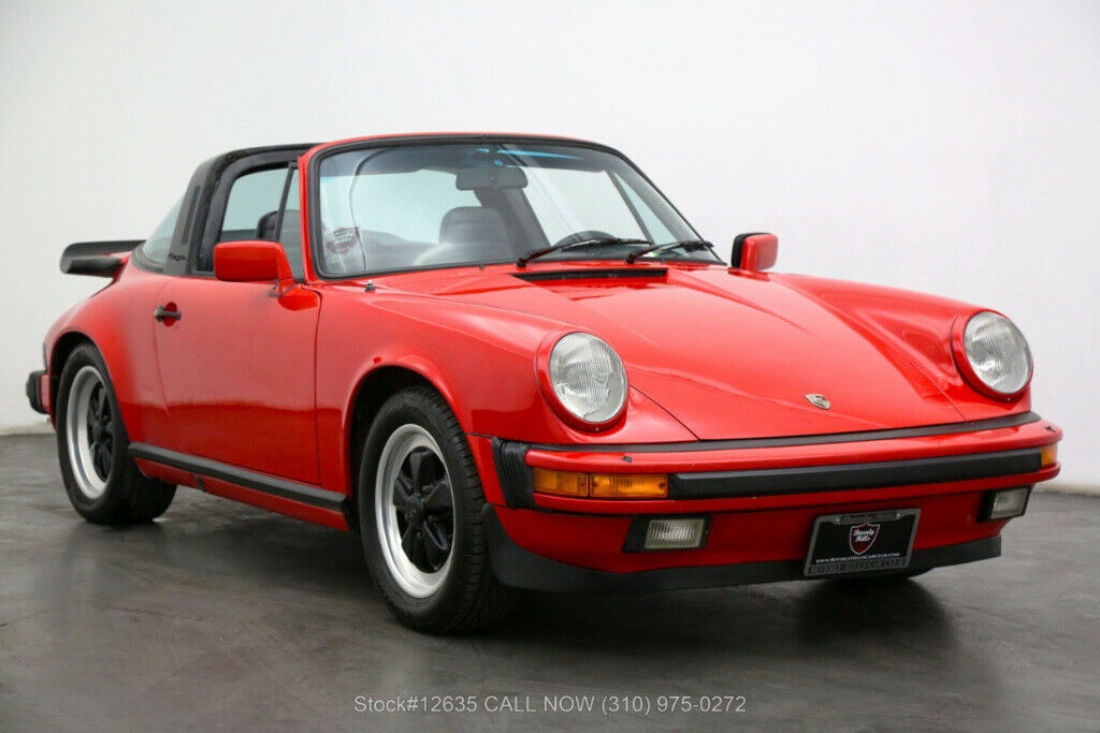 1984 Targa Used 3.2L H6 12V Manual 1984 Porsche Carrera Targa