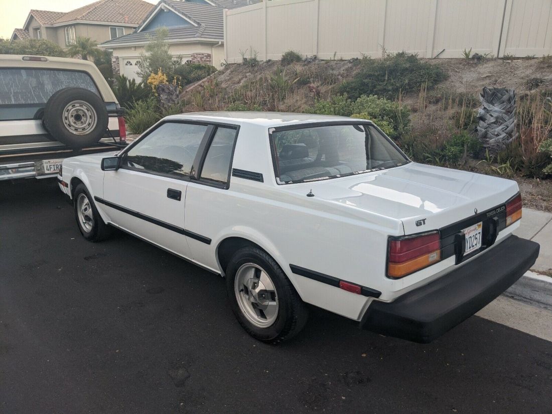 1984 Toyota Celica Coupe White RWD Automatic GT 1984 Toyota Celica GT