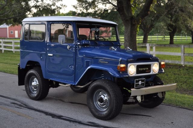 1984 Toyota Land Cruiser BJ40 Diesel Frame Off Pro-Restoration (not FJ40 FJ45) 1984 Toyota Land Cruiser Land Cruiser