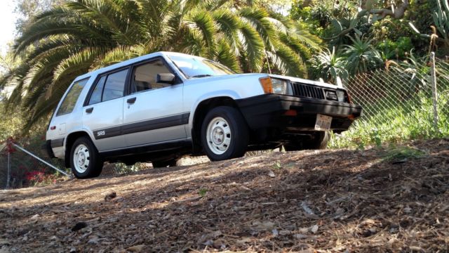 1984 Toyota Tercel SR5 4WD 4x4 5 speed CA since new DRIVE IT HOME! 1984 Toyota Tercel
