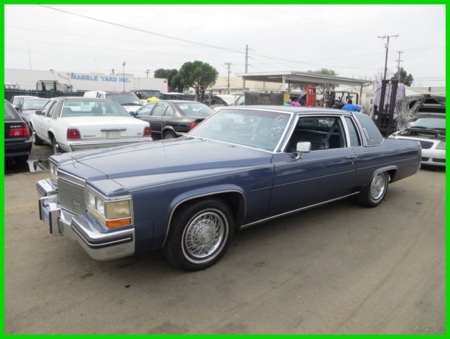 1984 Used 4.1L V8 16V Automatic NO RESERVE 1984 Cadillac DeVille Base Coupe 2-Door