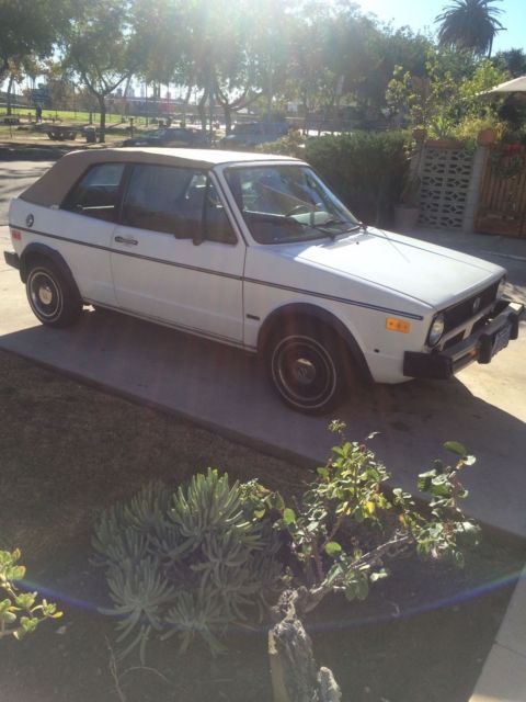 1984 Volkswagen Rabbit Convertible 1984 Volkswagen Rabbit