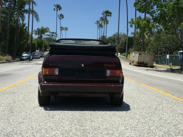 1984 Volkswagen Cabrio RABBIT WOLFSBURG EDITION FUEL INJECTED 5 SPEED - photo 12