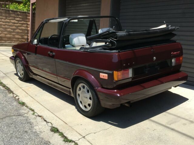 1984 Volkswagen Cabrio RABBIT WOLFSBURG EDITION FUEL INJECTED 5 SPEED - photo 3