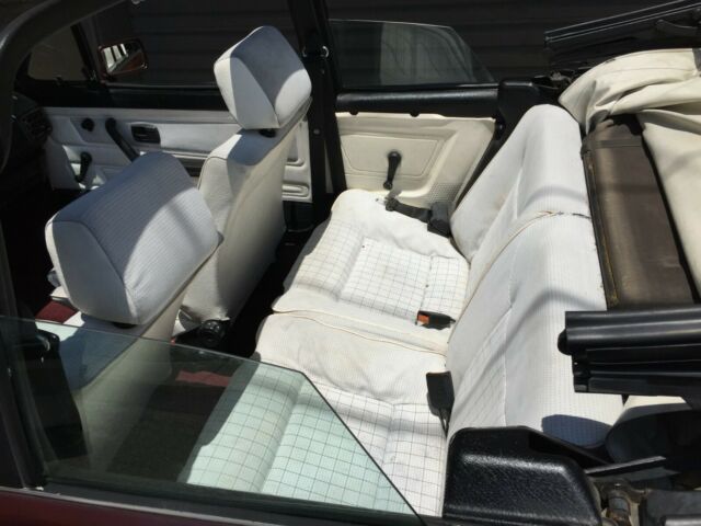 1984 Volkswagen Cabrio RABBIT WOLFSBURG EDITION FUEL INJECTED 5 SPEED - photo 5