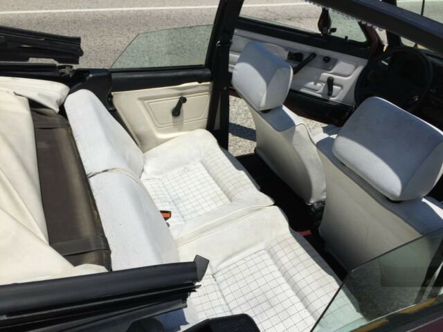 1984 Volkswagen Cabrio RABBIT WOLFSBURG EDITION FUEL INJECTED 5 SPEED - photo 7