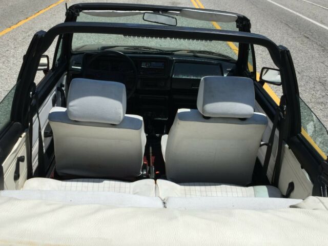 1984 Volkswagen Cabrio RABBIT WOLFSBURG EDITION FUEL INJECTED 5 SPEED - photo 8