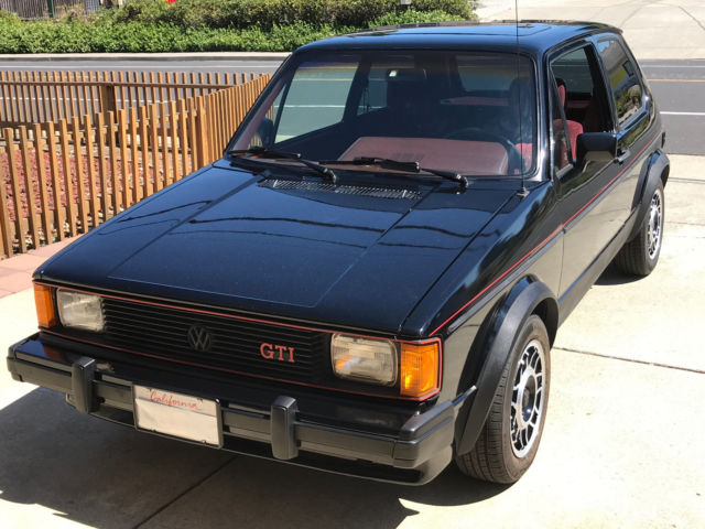 1984 Volkswagen Rabbit GTI Runs Drives Body Int Good 2.0L 5 spd man HotRod VW - photo 6
