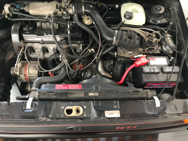 1984 Volkswagen Rabbit GTI Runs Drives Body Int Good 2.0L 5 spd man HotRod VW - photo 7