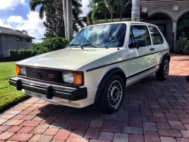 1984 Volkswagen Rabbit GTI