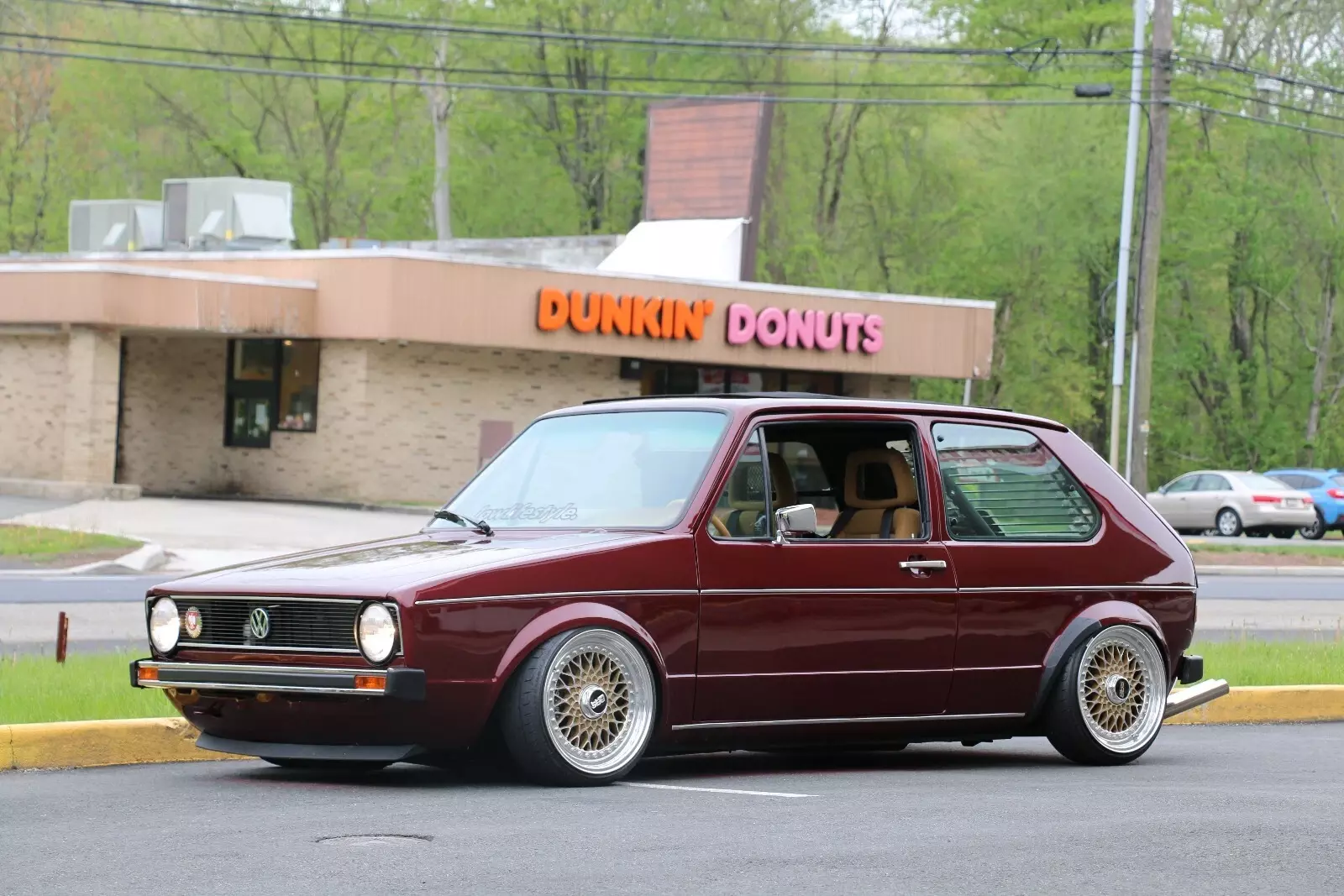 1984 Volkswagen Rabbit Hatchback Red GTI SPORT 1984 Volkswagen Rabbit GTI SPORT