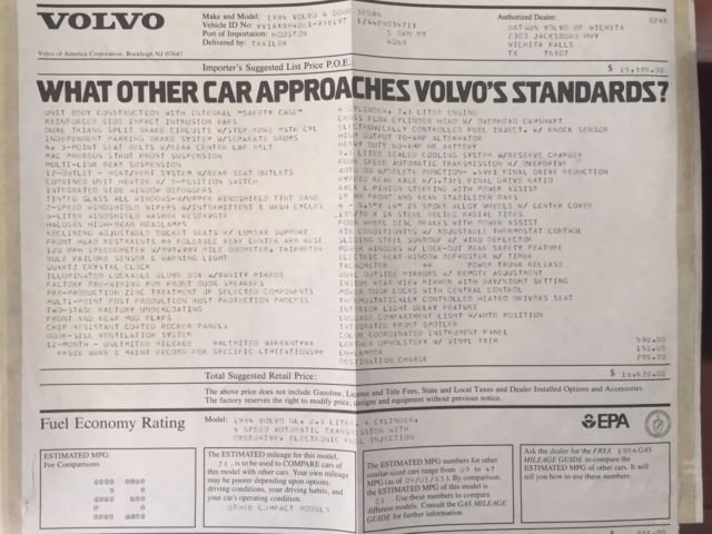 1984 Volvo 240 - photo 8