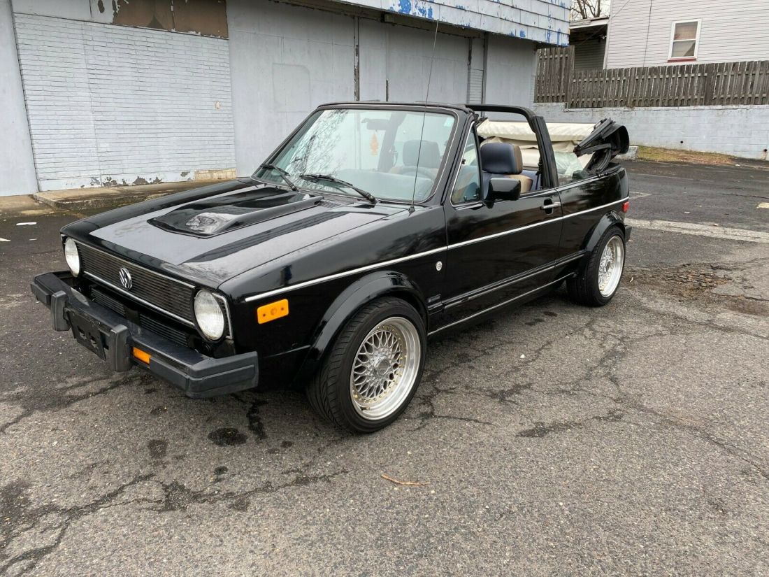 1984 VW GOLF RABBIT DELUXE CONVERTIBLE MANUAL VERY NICE CLEAN CARAFX 1984 Volkswagen Rabbit Deluxe