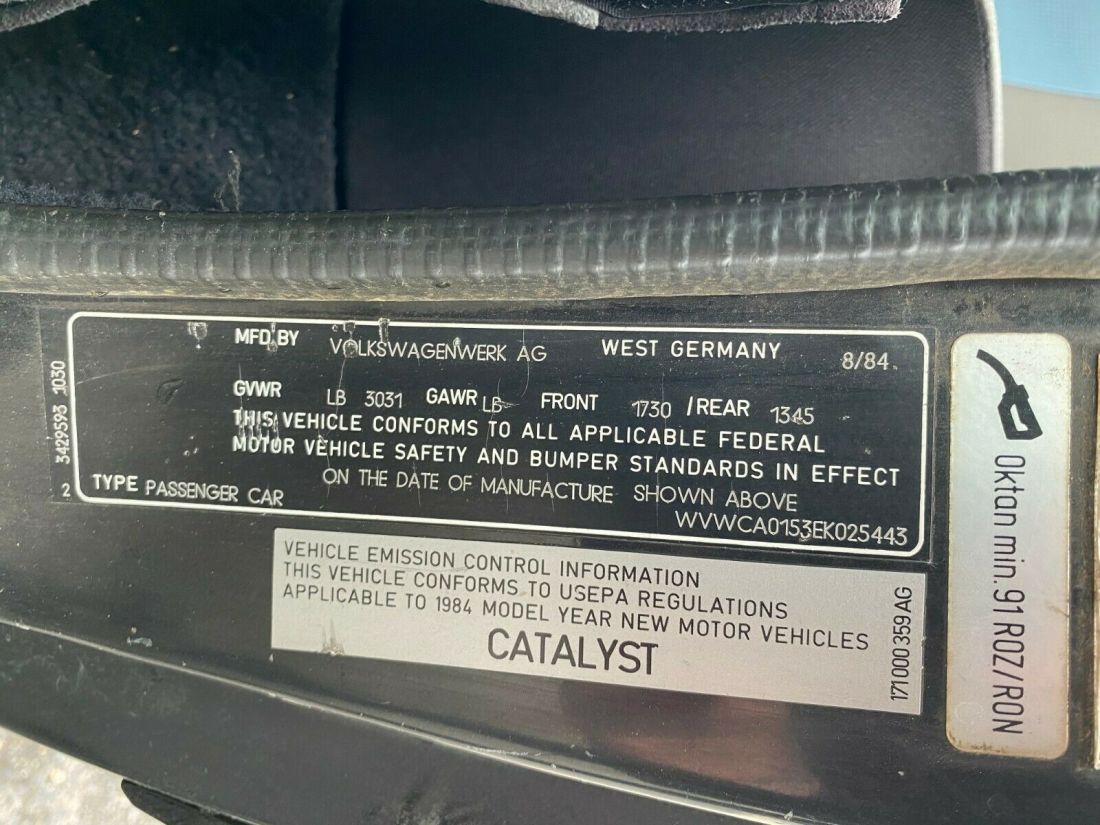 1984 Volkswagen Rabbit Deluxe - photo 13