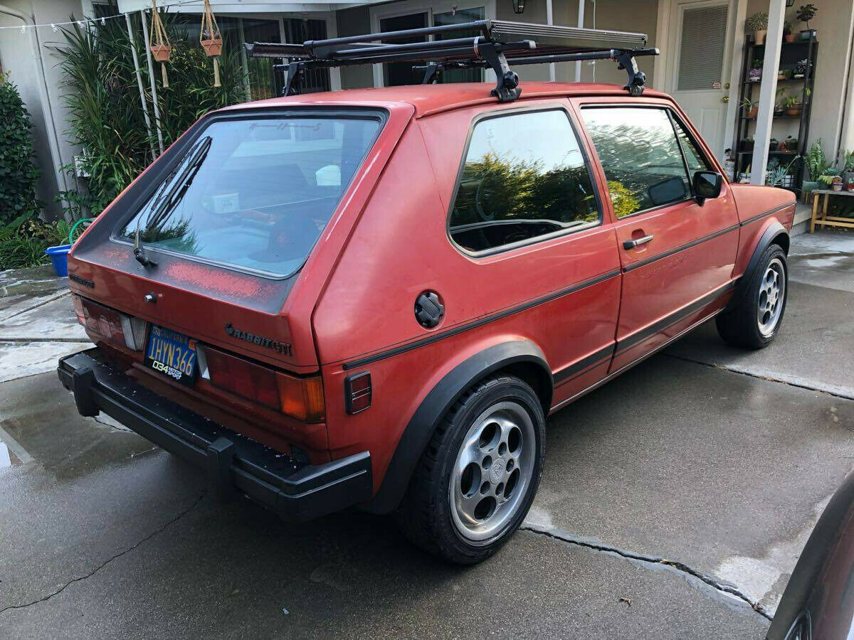 1984 VW Mk1 Rabbit GTI all original paint! California car. NO RUST! No Reserve! 1984 Volkswagen Rabbit
