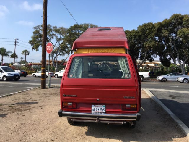 1984 VW Vanagon Camper 1984 Volkswagen Bus/Vanagon Deluxe