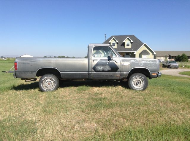 1984 w150 Automatic 4WD Pickup Truck 1984 Dodge Ram 1500