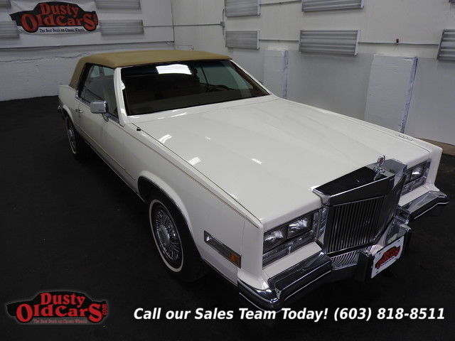 1984 White Runs Drives Body Inter VGood 4.1LV8 4 spd! 1984 Cadillac Eldorado Runs Drives Body Inter VGood 4.1LV8 4 spd