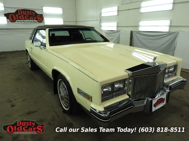 1984 Yellow Runs Drives Body Inter VGood 4.1L V8 4spd auto! 1984 Cadillac Eldorado Runs Drives Body Inter VGood 4.1L V8 4spd auto