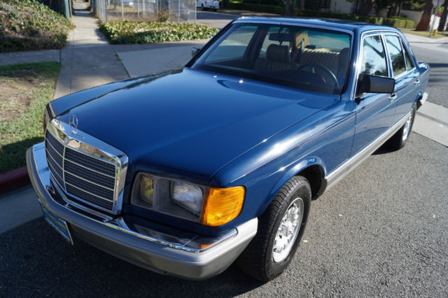 1985 300SD TURBO DIESEL SEDAN WITH 82K ORIGINAL MILES IN RARE 'DEEP BLUE' COLOR! 1985 Mercedes-Benz 300-Series RARE 'DEEP BLUE' COLOR WITH 82K ORIG MILES!