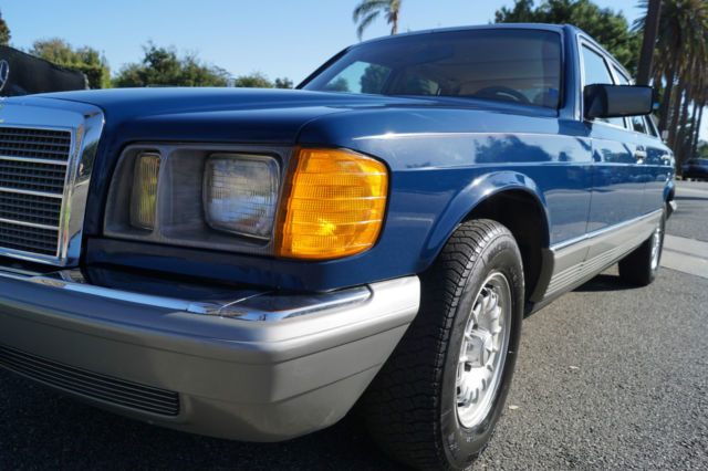 1985 Mercedes-Benz 300-Series RARE 'DEEP BLUE' COLOR WITH 82K ORIG MILES! - photo 4