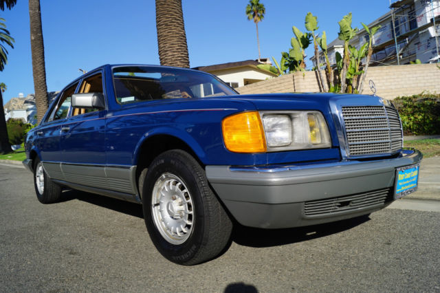 1985 Mercedes-Benz 300-Series RARE 'DEEP BLUE' COLOR WITH 82K ORIG MILES! - photo 6
