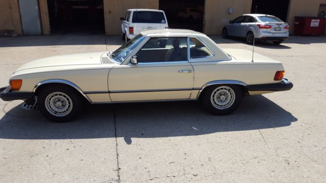1985 380SL Roadster with only 81,700 miles. Very nice original car. 380 SL 1985 Mercedes-Benz 300-Series 380SL