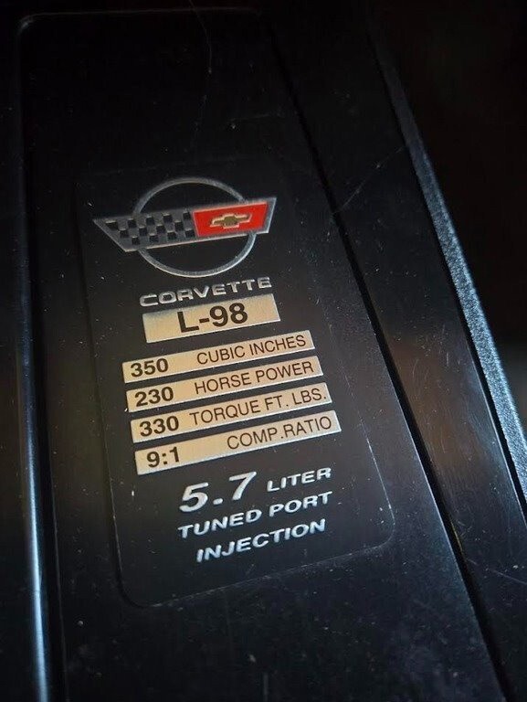 1985 Chevrolet Corvette 2dr Project Car Stock Number 444177 - photo 9