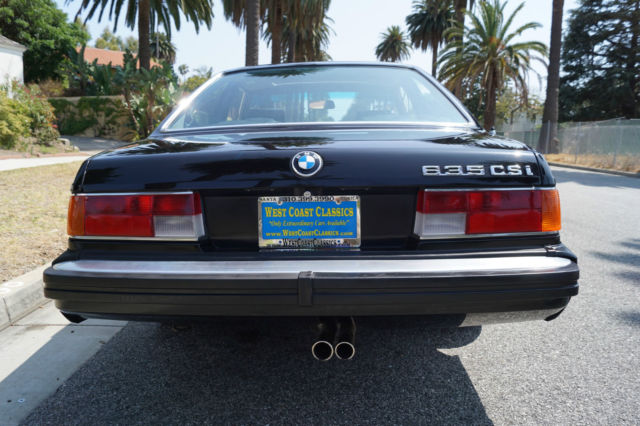 1985 BMW 6-Series 635CSi IN ALL BLACK WITH 66K ORIGINAL MILES! - photo 10