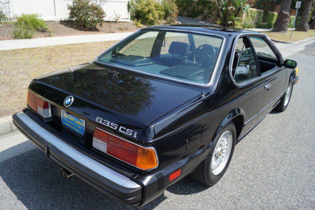 1985 BMW 6-Series 635CSi IN ALL BLACK WITH 66K ORIGINAL MILES! - photo 13