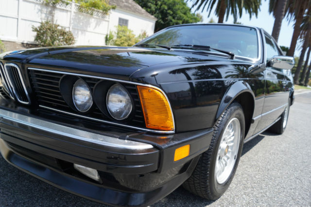 1985 BMW 6-Series 635CSi IN ALL BLACK WITH 66K ORIGINAL MILES! - photo 4