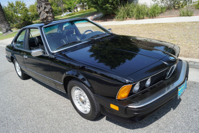 1985 BMW 6-Series 635CSi IN ALL BLACK WITH 66K ORIGINAL MILES! - photo 5