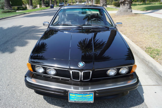 1985 BMW 6-Series 635CSi IN ALL BLACK WITH 66K ORIGINAL MILES! - photo 7