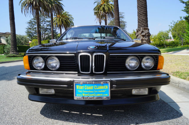 1985 BMW 6-Series 635CSi IN ALL BLACK WITH 66K ORIGINAL MILES! - photo 8