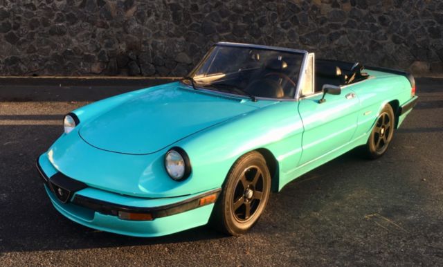 1985 Alfa Romeo spider 1986 Alfa Romeo Spider Basic