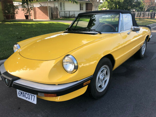 1985 Alfa Romeo Spider CA Car 70K miles california car 1985 Alfa Romeo Spider Convertible