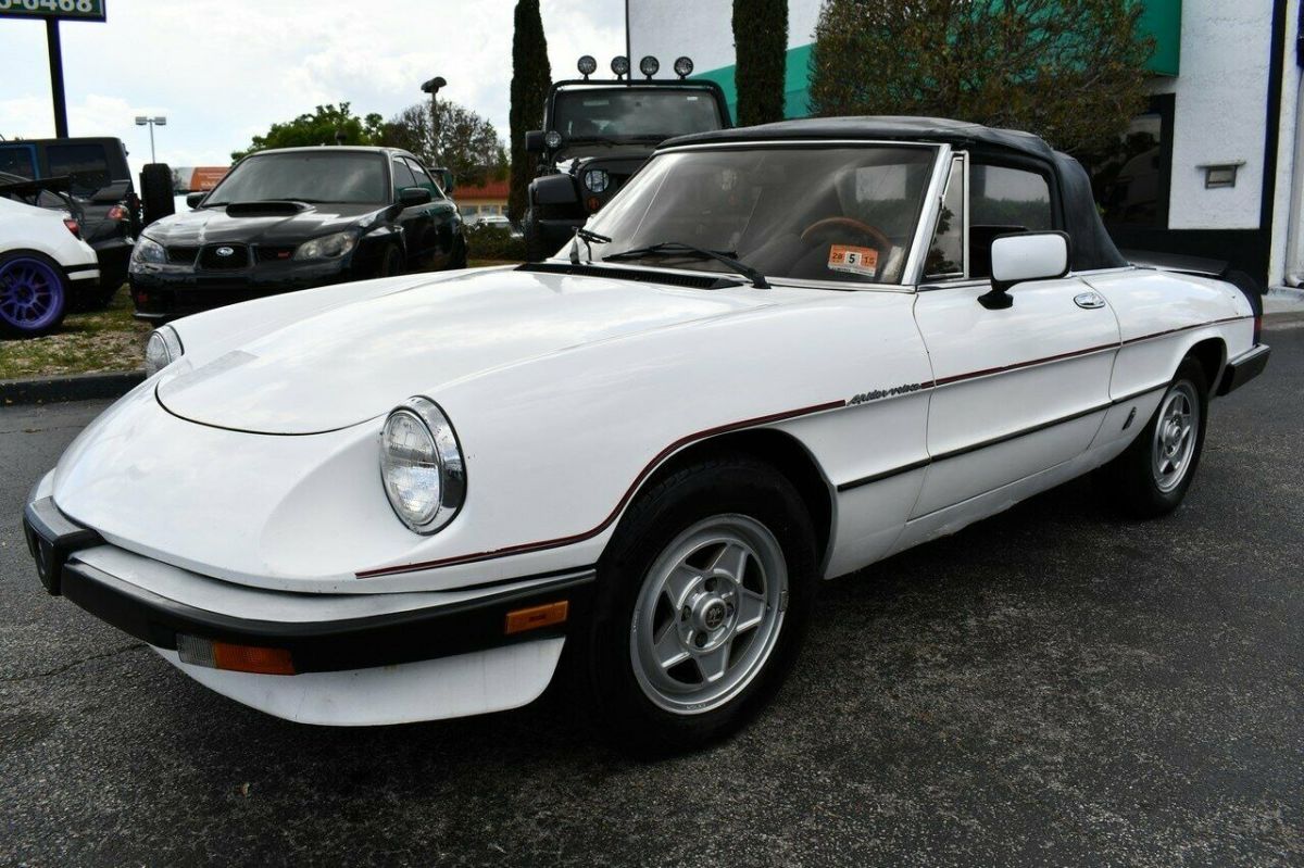 1985 Alfa Romeo VELOCE SPIDER - photo 4