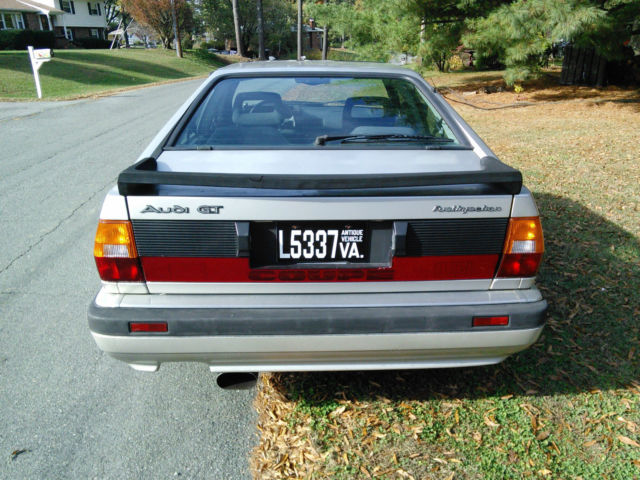 1985 Audi GT Coupe 5 speed - photo 8