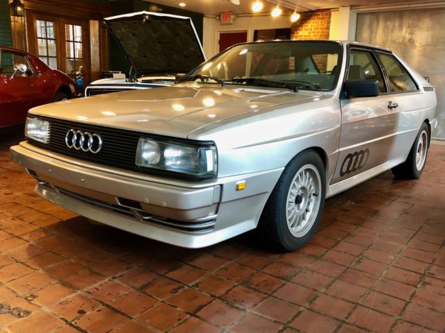 1985 Audi UR QUATTRO 20 VALVE ENGINE, PORSCHE BRAKES, THE BEST!! 1985 Audi UR QUATTRO Coupe GT