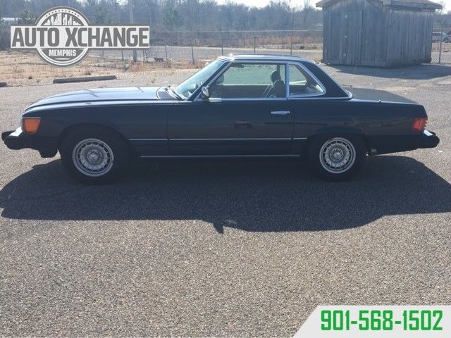 1985 Blue 380SL convertible 1985 Mercedes-Benz 380 Series 380SL