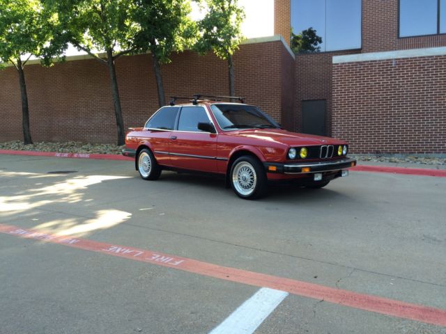 1985 BMW 325e Base Coupe 2-Door 2.7L 1985 BMW 3-Series