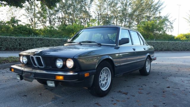 1985 BMW 5-Series Base Sedan 4-Door - photo 6